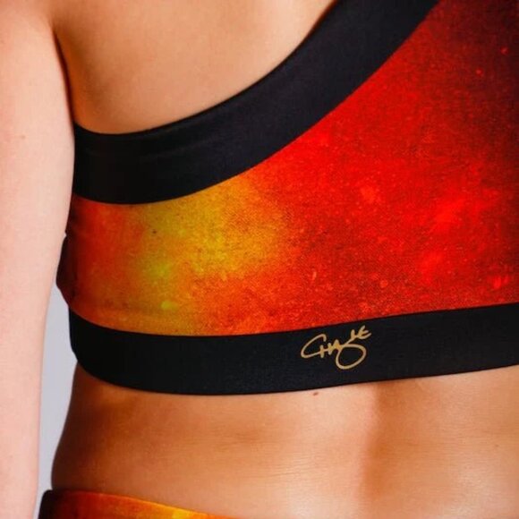 Fire Sports Bra - One Shoulder - Picture 9 of 12